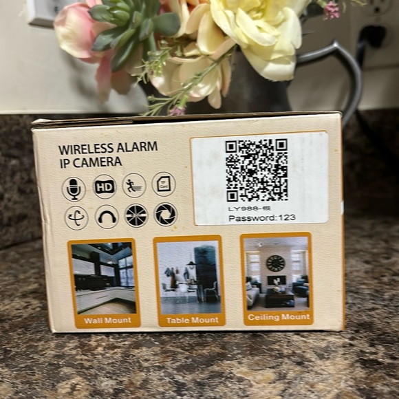 🕵️‍♀️Brand New In Original Box Wireless WiFi Alarm IP Intelligent Security Cam - Picture 4 of 5